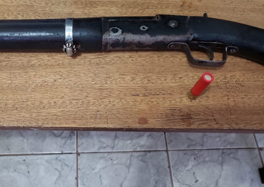 Livramento: Polícia apreende arma em posse de idoso no Distrito de Iguatemi