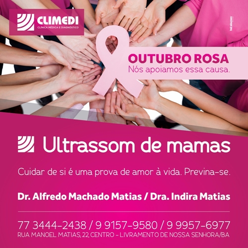 OUTUBRO ROSA: Entenda o Ultrassom de Mama. É de grande importância. Faça você também!