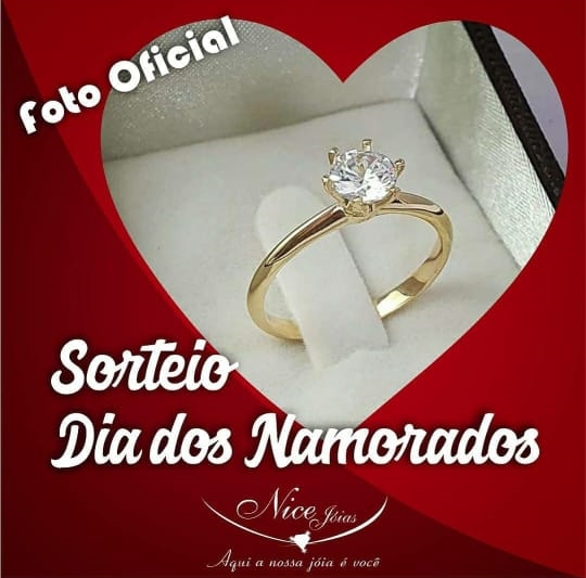 Participe do sorteio Dias dos Namorados da Nice Jóias