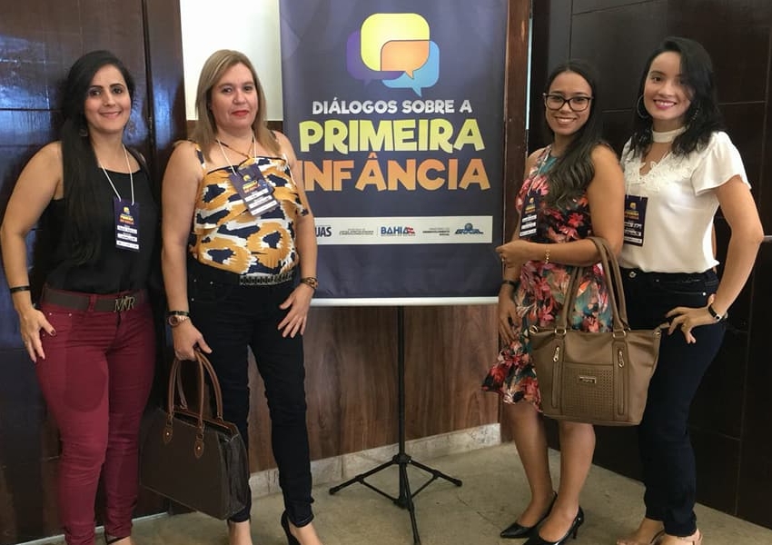 Representantes de Livramento participam de seminário sobre a Primeira Infância em Salvador