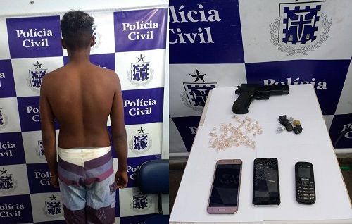 Jovem de 17 anos acusado de assaltar loja no centro de Jequié é apreendido