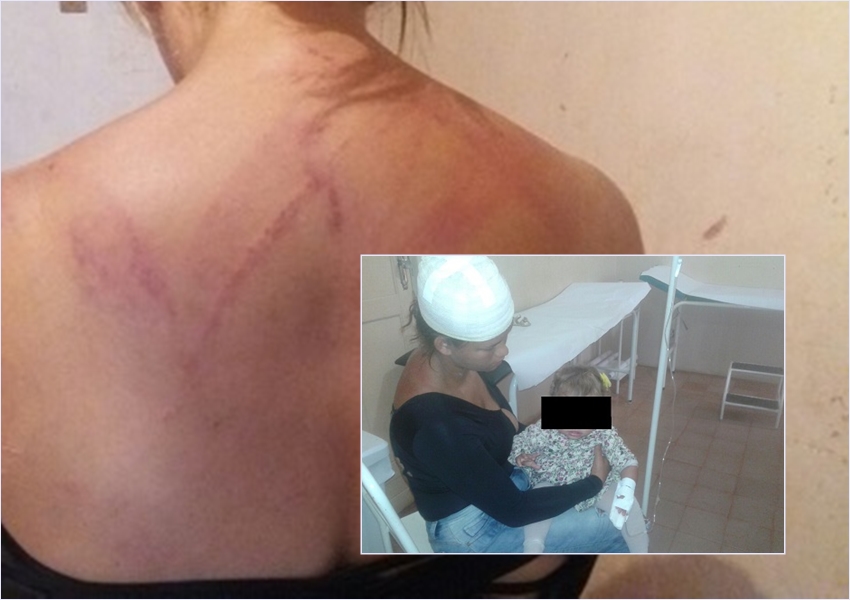 Mulher e bebê de 1 ano são espancados em Rio de Contas
