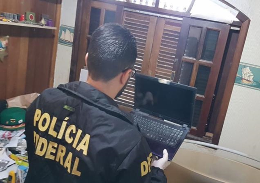 PF prende suspeito de compartilhar conteúdo de exploração sexual infantil em Jacobina
