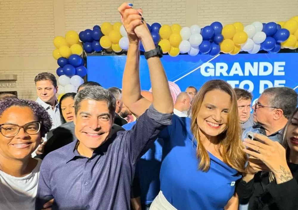 ACM Neto lança pré-candidatura à reeleição da prefeita Sheila Lemos em Vitória da Conquista
