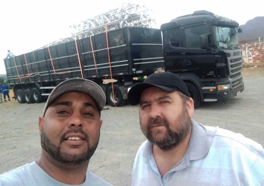 Raí Saia Rodada se apresenta no próximo sábado em Livramento, estrutura do show já está sendo montada