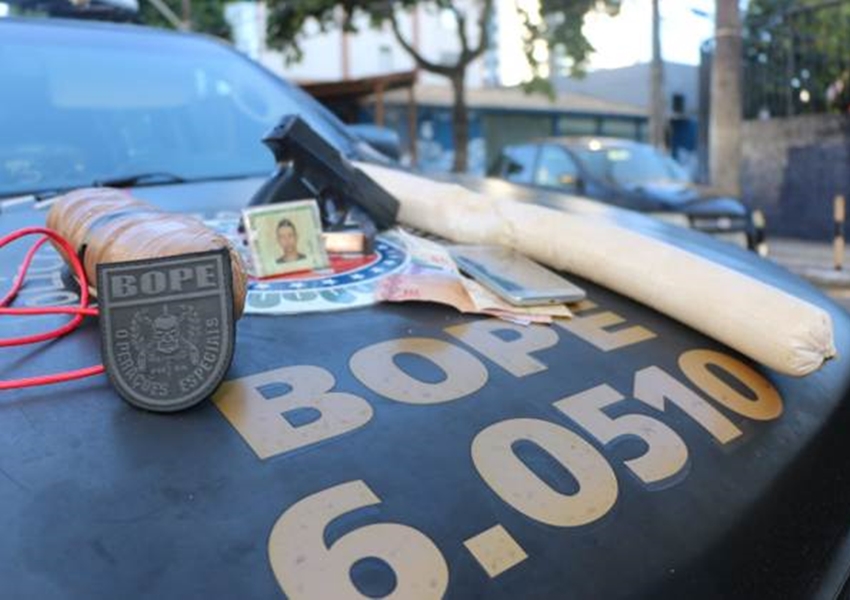 Assaltante de banco morre em confronto com a polícia