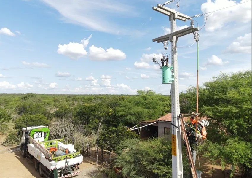 Com investimento de R$ 1, 5 milhão, Neoenergia Coelba conclui obra para ligar unidade de abastecimento de água em Paramirim