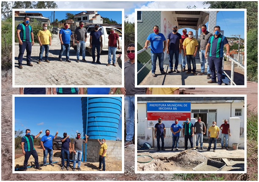 Deputado Marquinho Viana acompanha andamento de obras em Ibicoara