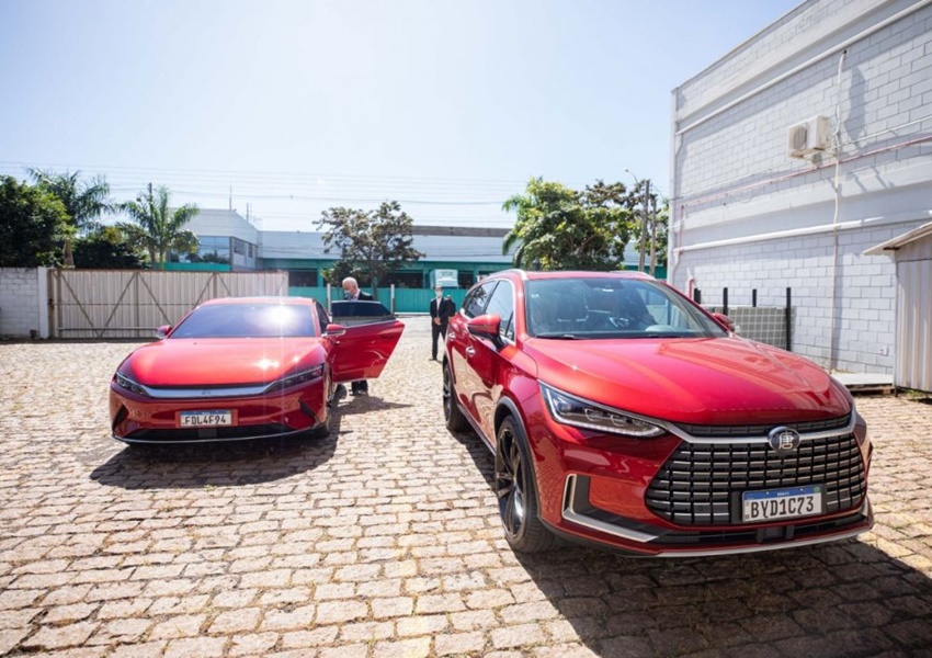 Montadora chinesa BYD instalará três fábricas na Bahia