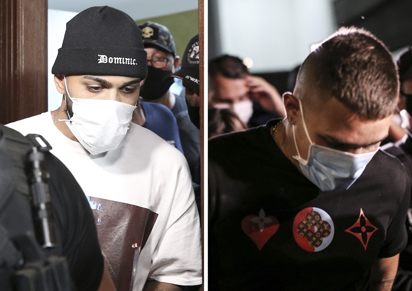 SP: Gabigol e MC Gui são flagrados em cassino clandestino