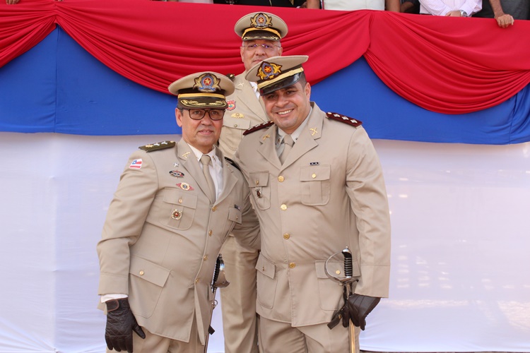 Capitão Vandilson Araújo assume 46ª CIPM em solenidade militar 