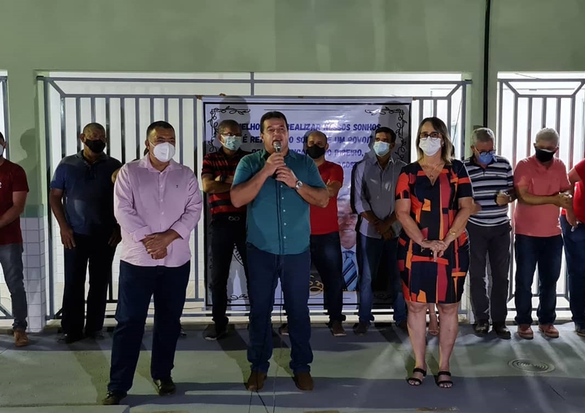 Em Livramento, Deputado Marquinho Viana participa de inauguração de Escola e vista à barragem de Tamboril