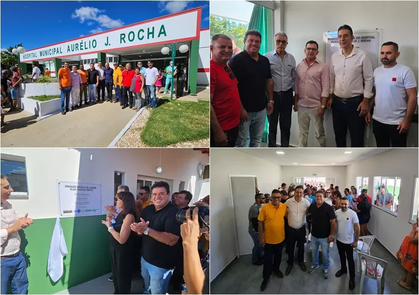 Prefeitura de Paramirim entrega novo Hospital Municipal e UBS com emenda do deputado estadual Marquinho Viana