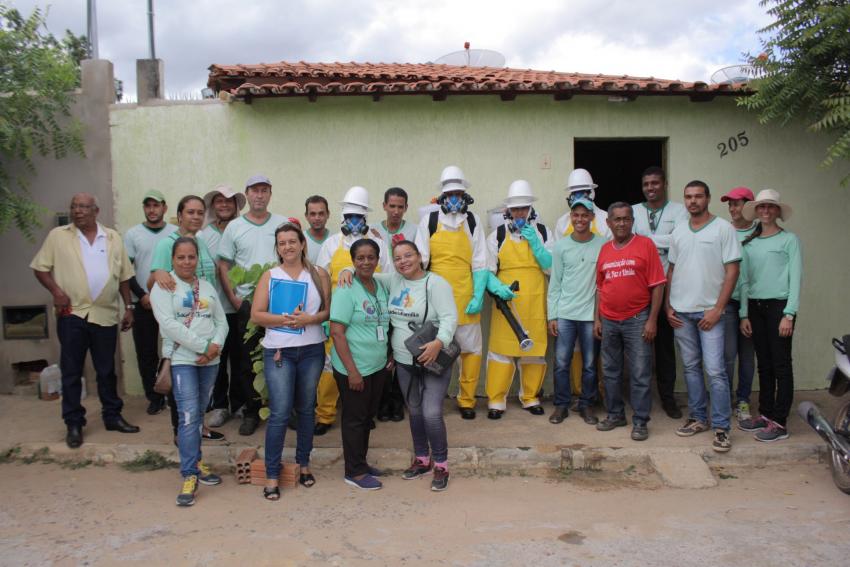 Pulverizadores Costais são utilizados no combate à dengue em Livramento