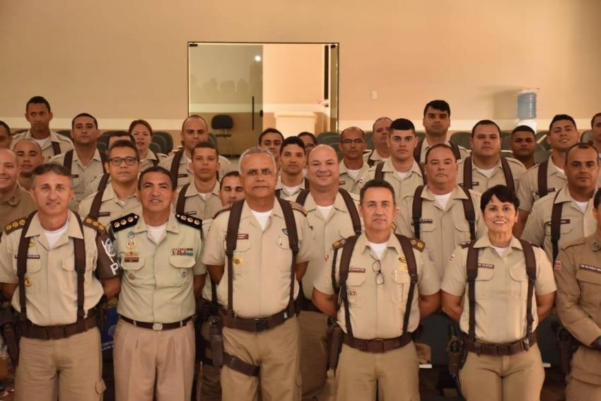 Comandante Cel. PM Anselmo Alves Brandão visita Livramento de Nossa Senhora 