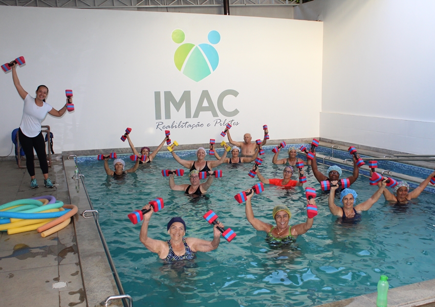 Matricule-se na aula de Hidroginástica na Imac Reabilitação e conheça os benefícios