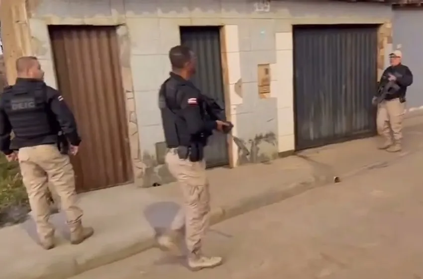 Operação Rede Oculta mira facção ligada a homicídios em Barra do Choça e Vitória da Conquista