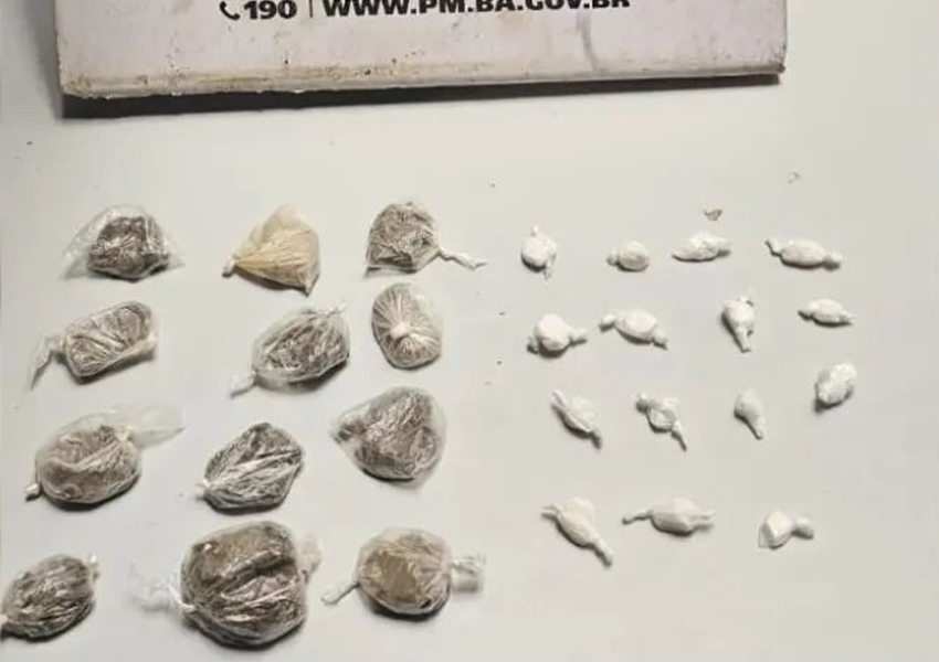 Homem dispensa drogas e foge de guarnição da CIPE Sudoeste em Livramento