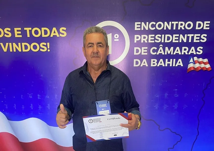 Cidão Aracatu participa do 1º Encontro de Presidentes de Câmaras da Bahia em Vitória da Conquista