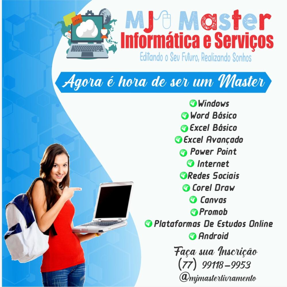 Saia na frente no mercado de trabalho na área tecnológica com a MJ Master Informática