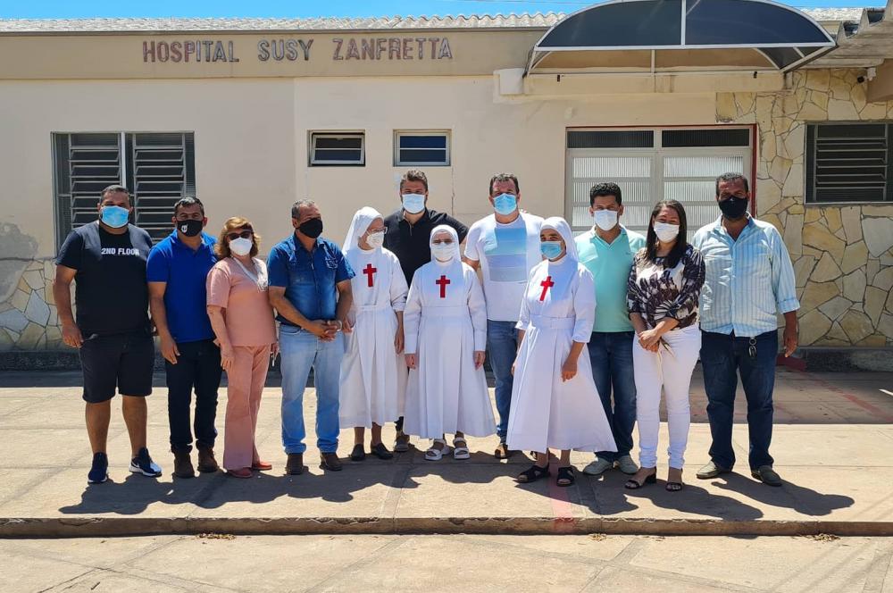 Deputados Marquinho Viana e Diego Coronel garantem ajuda para o Hospital Suzy Zanfretta, em Barra da Estiva