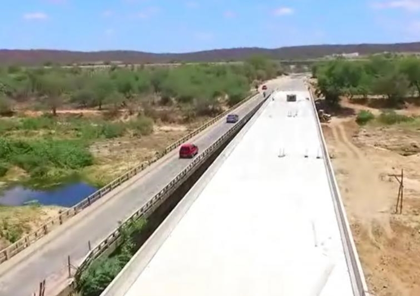 Tanhaçu: Duplicação da Ponte sobre Rio de Contas em Sussuarana é concluída