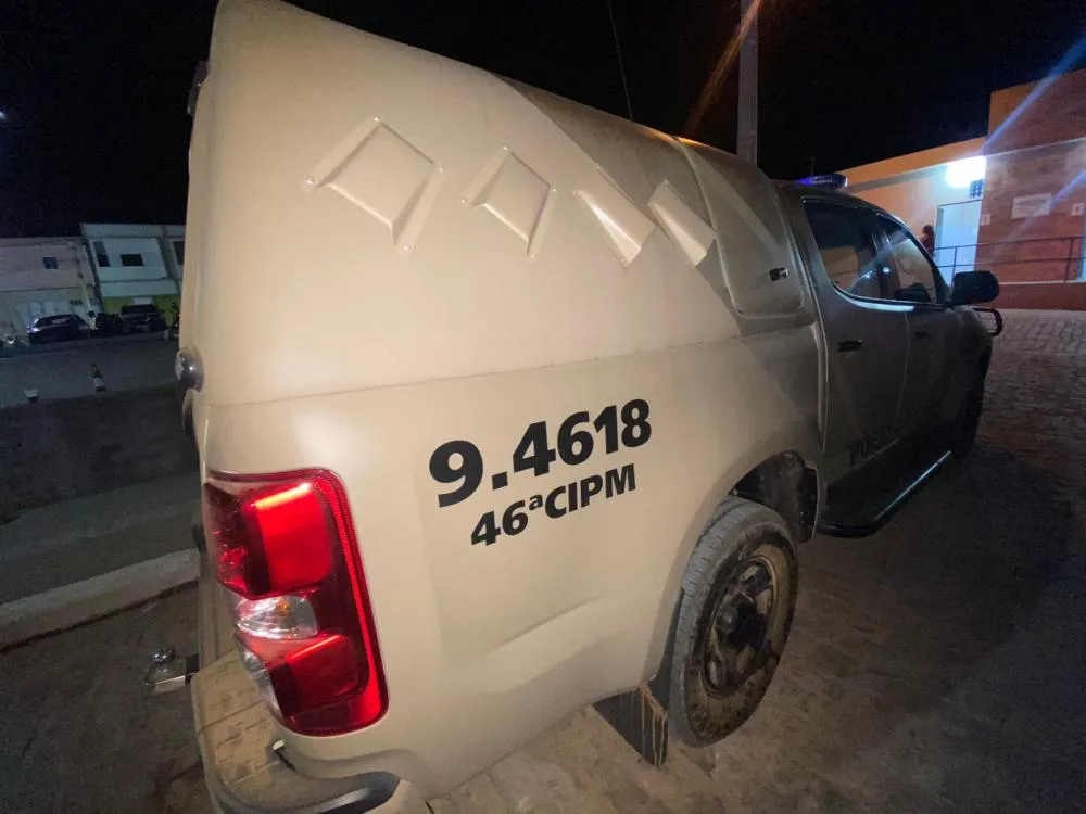 Homem é preso após invadir casa da namorada e agredi-la em Livramento de Nossa Senhora
