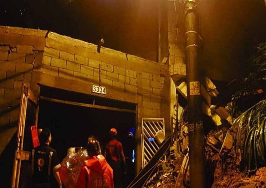Tragédia: Quatro crianças morrem após desabamento de imóveis na Grande SP