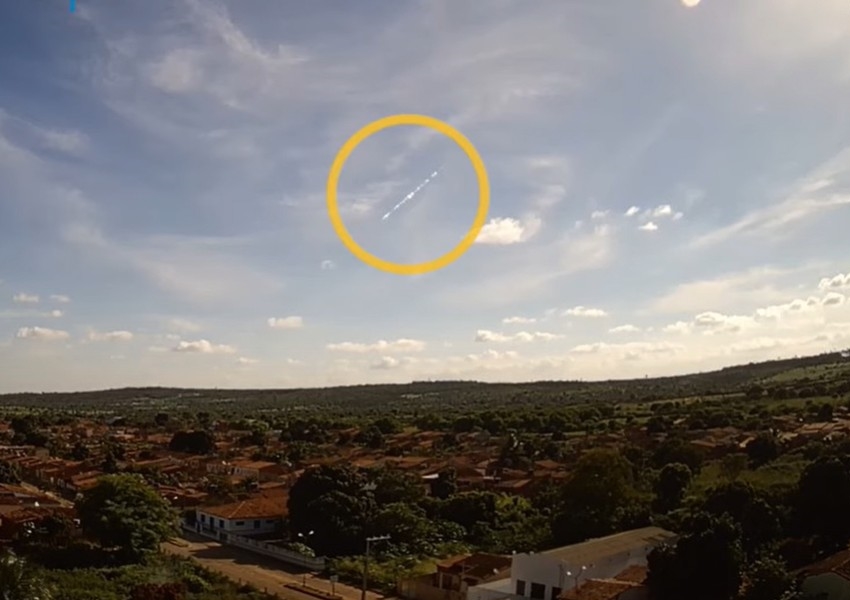 Moradores da Bahia relatam barulho no céu e pesquisadores dizem que foi passagem de meteoro