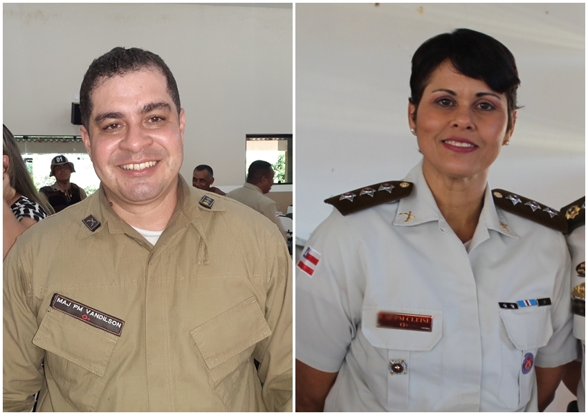 Livramento: Major Vandilson deixa o comando da 46ª CIPM; Major Cleise Delfino assume