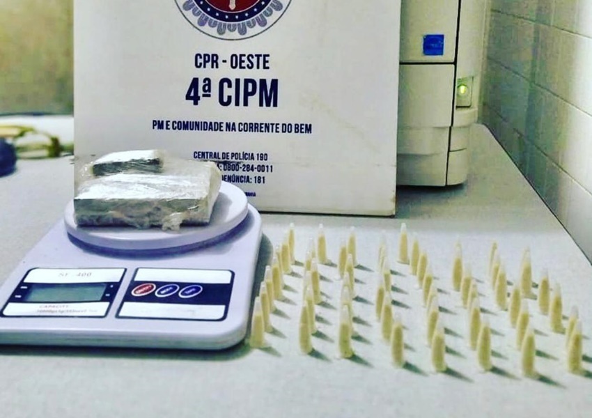 Homem é preso por tráfico de drogas em Macaúbas
