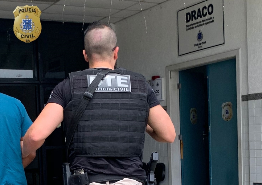 Polícia Civil prende acusado de homicídio em Vitória da Conquista