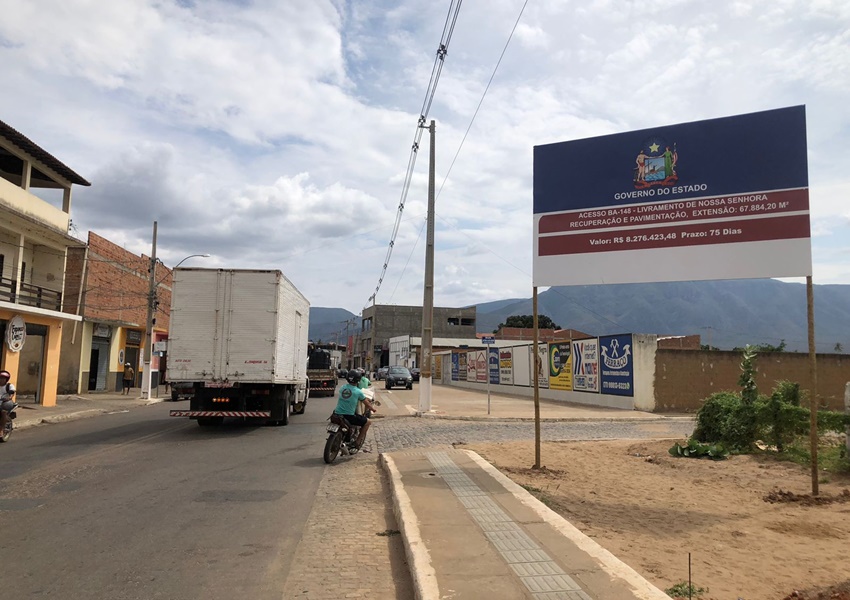 Livramento: obras de pavimentação e recuperação de vias foram iniciadas na segunda-feira (31)