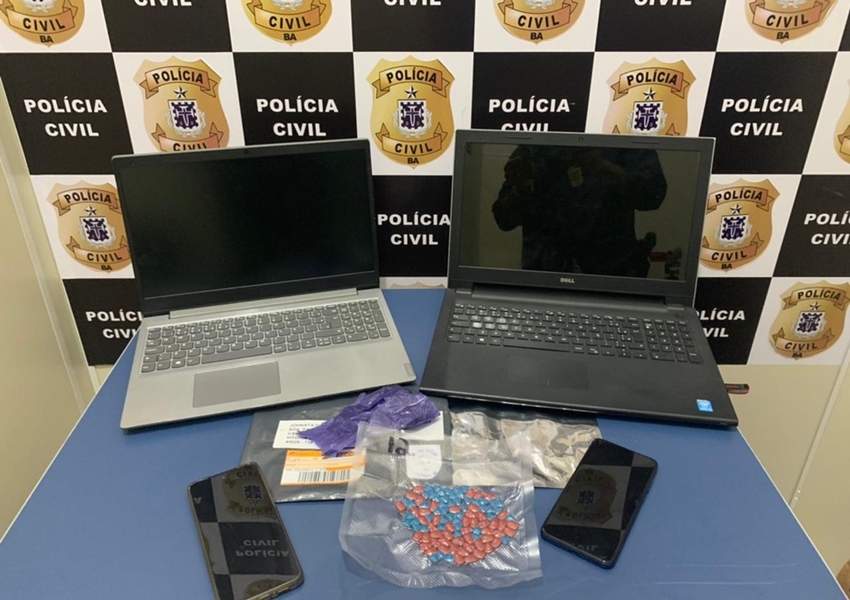 Conquista: Dois homens são presos com dezenas de comprimidos de ecstasy