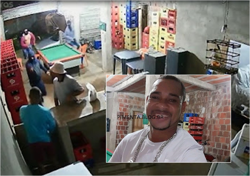 Itajuípe: Vídeo mostra assassinato de `Nego do Bar ´ dentro do seu próprio estabelecimento