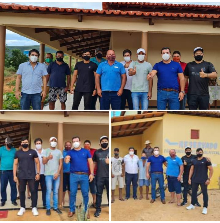 Deputado Marquinho Viana participa de almoço com líderes políticos de Riacho de Santana e Matina