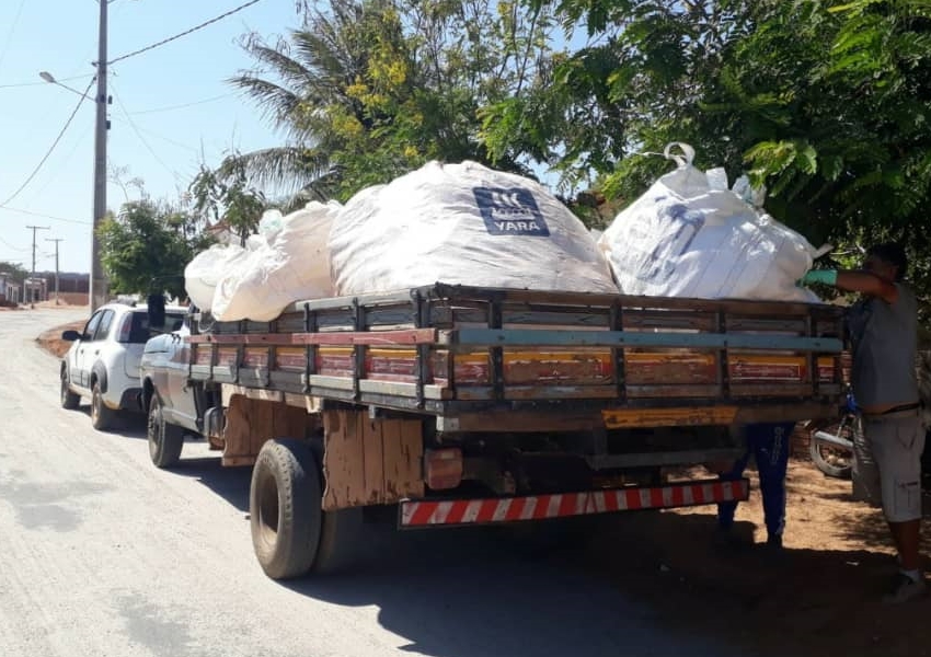 Recolhimento de embalagens de agrotóxicos aconteceu em Livramento