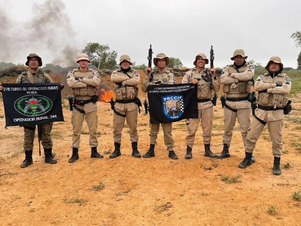 Policiais da Rondesp Sudoeste concluem curso de combate a crimes contra bancos na Bahia