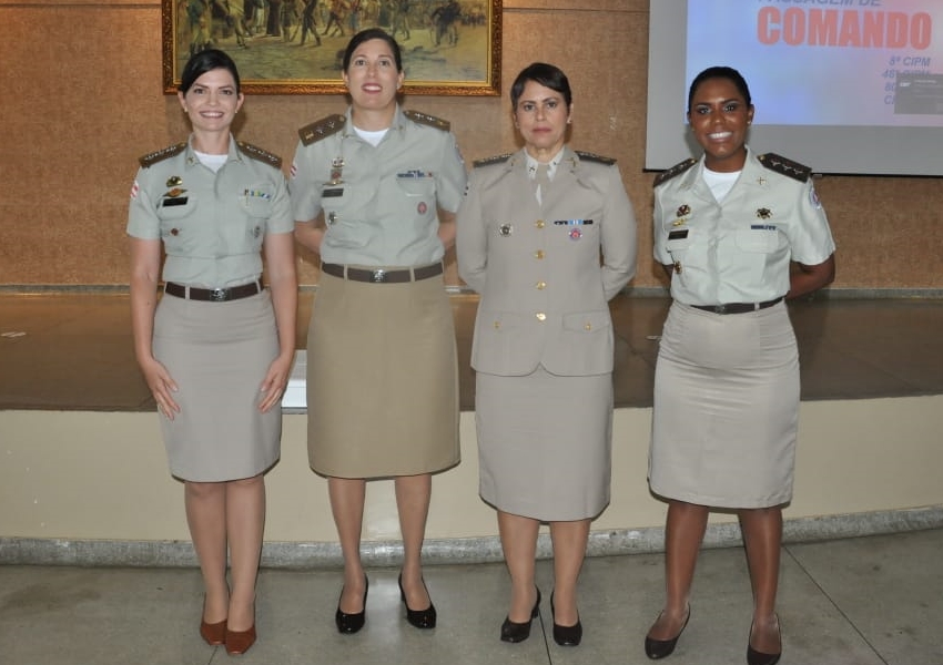 Major Cleise Delfino assume a 46ª CIPM; passagem de comando aconteceu em Vitória da Conquista