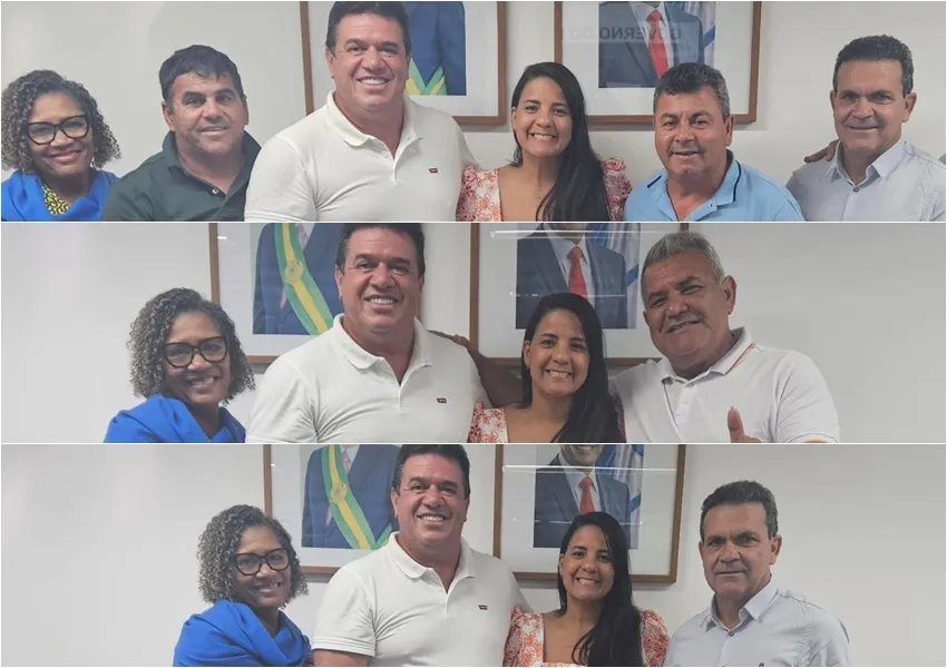 Deputado Marquinho Viana discute melhorias na educação com prefeitos e secretária Rowenna Brito