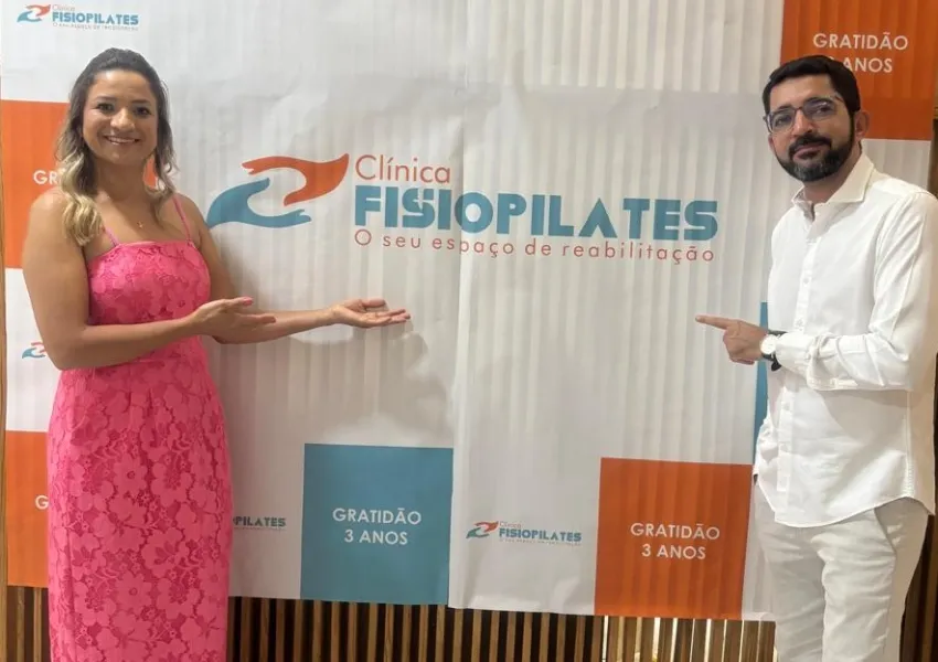 Clínica Fisiopilates celebra três anos de atuação em Livramento com trajetória marcada por superação e sucesso