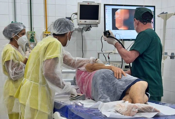 Mutirão de endoscopia zera fila de espera no Hospital Municipal de Livramento