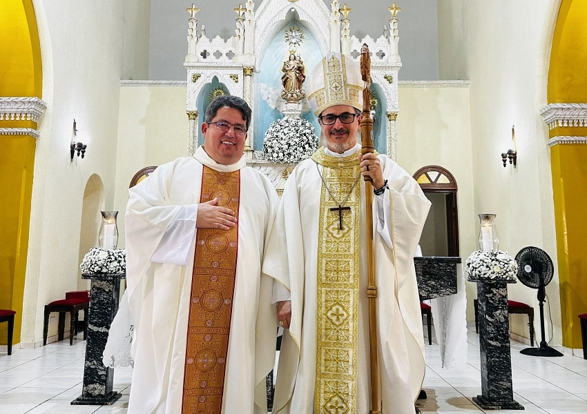 Padre Samuel Neves inicia missão pastoral em Livramento