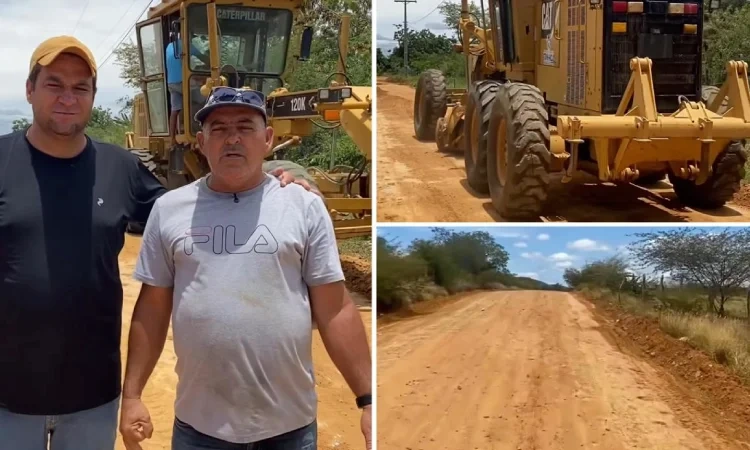 Prefeitura de Tanhaçu intensifica manutenção de estradas vicinais