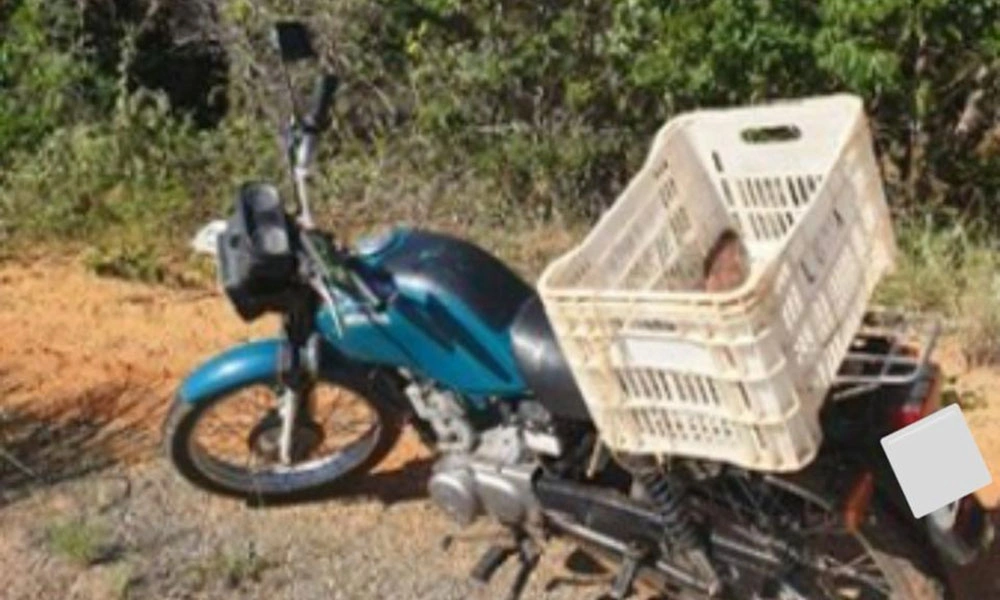 Motocicleta é encontrada abandonada às margens da BA-936 em Guanambi