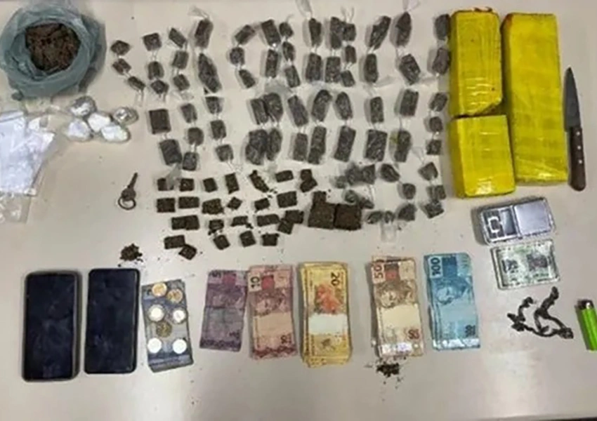 Três pessoas são detidas por suspeita de tráfico de drogas em Guanambi