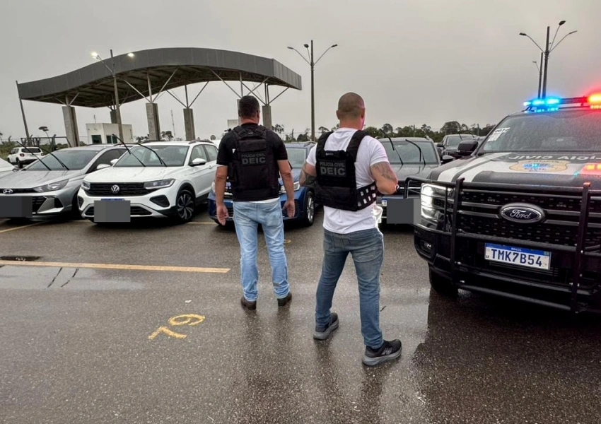 Polícia Civil recupera mais de 60 veículos desviados em esquema criminoso em Vitória da Conquista