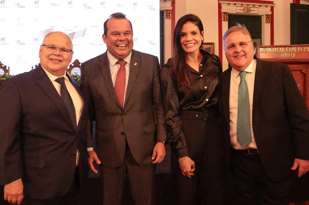 Geddel e Lúcio Vieira Lima evitam comentar pressão sobre saída de Geraldo Júnior da chapa de Jerônimo