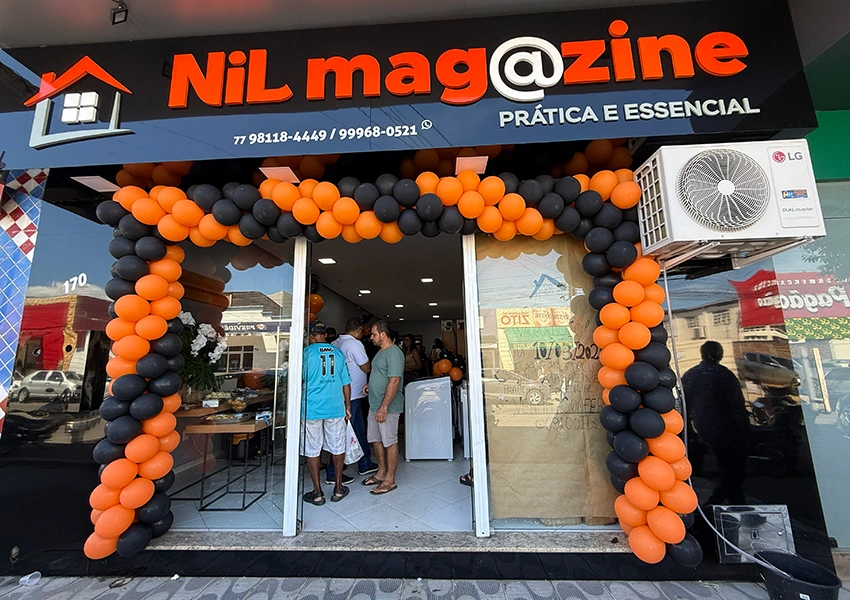 Nil Magazine inaugura loja de móveis e eletrodomésticos no centro de Livramento