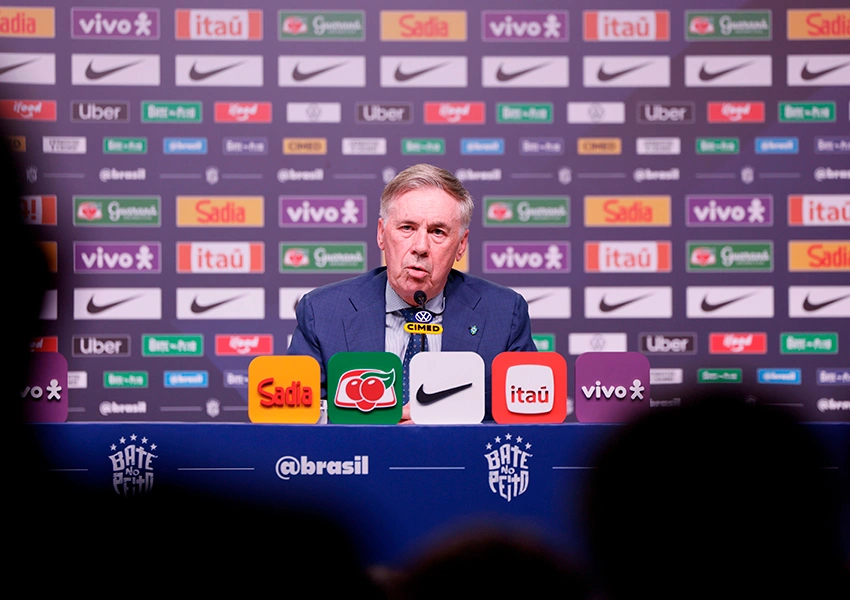 Ancelotti convoca Seleção e diz que avalia comportamento de novos jogadores